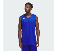 adidas Uomo M Everyday PRO Bball Jersey, Royal Blue/White, S