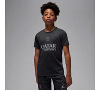 Maglia da calcio a manica corta Jordan Dri-FIT Paris Saint-Germain Strike Fourth - Ragazzo/a - Nero