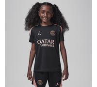 Maglia da calcio a manica corta Jordan Dri-FIT Paris Saint-Germain Strike per ragazzi - Terza - Nero L