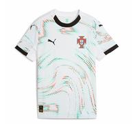 Maglia da Calcio a Maniche Corte per Bambini Puma Portugal Away Repl Bianco
