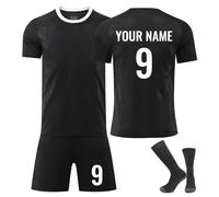 Maglia da Calcio Casa/Trasferta 25/26-Completo Personalizzato per Adulti E Bambini con Nome E Numero-Regalo Perfetto per Tifosi(Include Maglia, Pantaloncini, Calzettoni)(2526-Training Uniform)