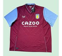 Maglia Da Calcio Caserta Aston Villa Home 2022/23 Jersey BNWT Uomo 3XL