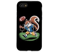 Maglia da calcio con scoiattolo che indossa il numero 7 Custodia per iPhone SE (2020) / 7/8