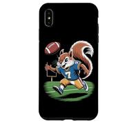Maglia da calcio con scoiattolo che indossa il numero 7 Custodia per iPhone XS Max