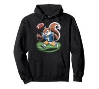 Maglia da Calcio con Scoiattolo Che Indossa Il Numero 7 Felpa con Cappuccio