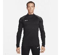 Maglia da calcio per allenamento con zip a metà lunghezza Dri-FIT Nike Strike - Uomo - Nero XS