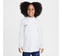 Maglia da calcio per allenamento Dri-FIT a manica lunga con zip a 1/4 Nike Academy - Ragazzo/a - Bianco M