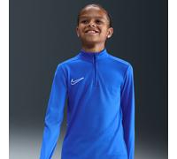 Maglia da calcio per allenamento Dri-FIT a manica lunga con zip a 1/4 Nike Academy - Ragazzo/a - Blu L