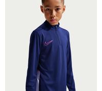 Maglia da calcio per allenamento Dri-FIT a manica lunga con zip a 1/4 Nike Academy - Ragazzo/a - Blu L