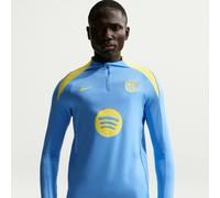 Maglia da calcio per allenamento Nike Dri-FIT FC Barcelona Strike Fourth - Uomo - Blu