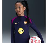 Maglia da calcio per allenamento Nike Dri-FIT FC Barcelona Strike - Ragazzo/a - Viola S