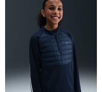 Maglia da calcio per allenamento Nike Therma-FIT Chelsea FC Academy Winter Warrior - Ragazzo/a - Blu M