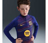 Maglia da calcio per allenamento pre-partita Nike Dri-FIT FC Barcelona Strike per ragazzo/a - Home - Blu S