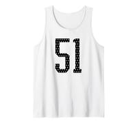 Maglia da Calcio per Il 51° Compleanno della Squadra Sportiva Numero 51 Canotta