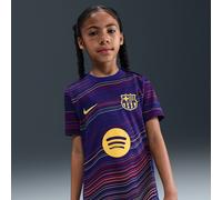 Maglia da calcio pre-partita a manica corta Nike Dri-FIT FC Barcelona Academy Pro per ragazzo/a - Home - Blu S