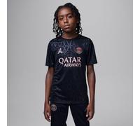 Maglia da Calcio Pre-Partita Jordan Dri-Fit Paris Saint-Germain Academy PRO per Ragazzo/A - Terza, Black/Infrared 23/Rust Pink, FQ2717-011, L