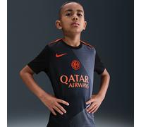 Maglia da calcio pre-partita Nike Dri-FIT Total 90 Inter Academy Pro per ragazzo/a - Terza - Nero L