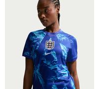 Maglia da calcio replica a manica corta Nike Dri-FIT Inghilterra 2026 Stadium da donna - Goalkeeper - Blu