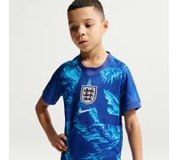 Maglia da calcio replica a manica corta Nike Dri-FIT Inghilterra 2026 Stadium da ragazzo/a - Goalkeeper - Blu