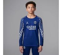 Maglia da Calcio Replica A Manica Lunga Jordan Dri-Fit Paris Saint-Germain 2024/25 Stadium per Ragazzo/A - Quarta, Blue Void/Phantom/Phantom, HJ0924-493, XS