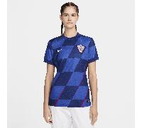 Maglia da calcio replica Nike Dri-FIT Croazia 2024/25 Stadium da donna - Away - Blu L (IT 48-50)