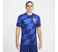 Maglia da calcio replica Nike Dri-FIT Croazia 2024/25 Stadium da uomo - Away - Blu XS