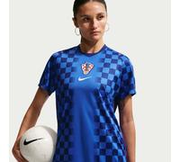 Maglia da calcio replica Nike Dri-FIT Croazia 2026 Stadium da donna - Away - Blu