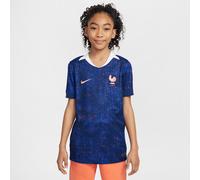 Maglia da calcio replica Nike Dri-FIT FFF 2025 Stadium (squadra femminile) per ragazzo/a - Home - Blu L