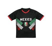 Maglia da calcio unisex grande vestibilità ampia stampata per sostenitori e appassionati di sport, A3-il nero, XXL