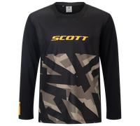 Maglia da ciclismo a maniche lunghe Vertic Delta per bambini nero