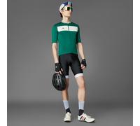 Maglia da ciclismo adidas Heritage Tempo 3-Stripes Collegiate Green / Chalk White 2XL