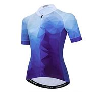 Maglia da ciclismo da donna, maglia da mountain bike da donna, a maniche corte, da ciclismo, taglia S-3XL, T2012, 3XL