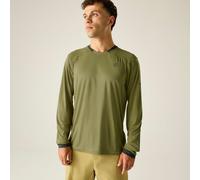 Maglia da ciclismo da uomo Dare 2b Trackstand Ace Long Sleeve Taglia: M / Colore: verde