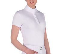 Maglia da concorso a manica corta traspirante con inserti in mesh modello Hunter