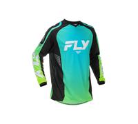 Maglia Da Cross FLY Racing F-16 V26 Aqua/Nero/BiancoL Aqua,Nero,Bianco