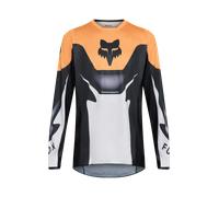 FOX 180 Noble Maglia Motocross, nero-bianco-arancione, taglia XL per maschi
