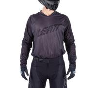 Maglia da Cross Leatt Moto 4.5 X-Flow V26 NeroS Nero