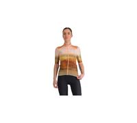 Sportful Flow Supergiara Short Sleeve Jersey Arancione S Donna