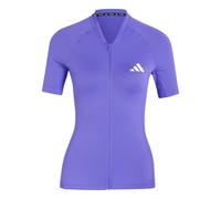 Adidas Essentials Cylcing Short Sleeve Jersey Viola XS Donna Solar Purple