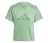 Adidas Power Bl Short Sleeve T-shirt Verde M Donna