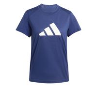 Adidas Train Essentials Big Performance Logo Training Short Sleeve T-shirt Blu S Donna