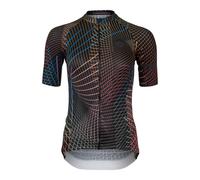 Agu Nocturnal Lines Performance Short Sleeve Jersey Marrone L Donna Black