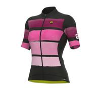 Ale Track Short Sleeve Jersey Rosa M Donna Pink