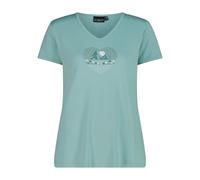 CMP - Women's T-Shirt V-Neck - Maglia funzionale 46 turchese