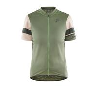 Craft Core Endur Logo Short Sleeve Jersey Verde M Donna Jade / Ecru