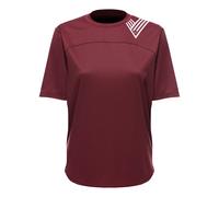 Dainese Bike Omnia Short Sleeve T-shirt Viola L Donna Windsor Wine