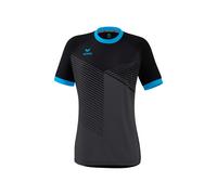 Erima Mantua Maglia, Nero/Curacao, 44 Donna
