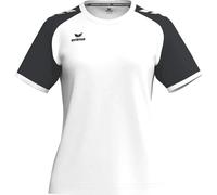 Erima Maglia Wings a Maniche Corte (3132612) Donna, Bianco/Nero, 36