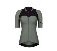 Etxeondo Lira Short Sleeve Jersey Nero XL Donna Khaki Green / Khaki Green