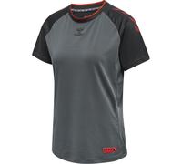 Maglia da donna Hummel Grid Game Gris XS